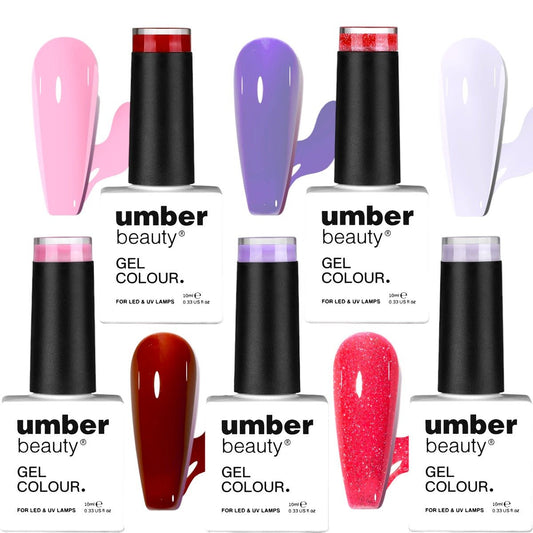 Amour by Umber - Colour Gel Nail Polish Set 5x10ml - Umber Beauty®